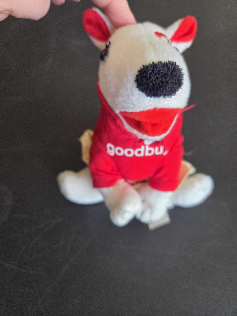 Red Plush Toy Bullseye (TARGET dog)